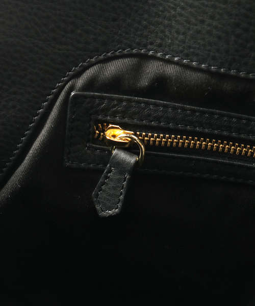 EDIFICE（エディフィス）の「【S.MANO / エス マーノ】ROUND BRIEF（ハンドバッグ・メンズ・ブラック・FREE）」の18枚目の写真