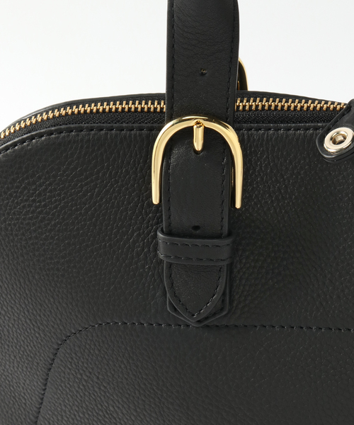 EDIFICE（エディフィス）の「【S.MANO / エス マーノ】ROUND BRIEF（ハンドバッグ・メンズ・ブラック・FREE）」の14枚目の写真