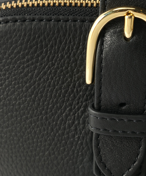 EDIFICE（エディフィス）の「【S.MANO / エス マーノ】ROUND BRIEF（ハンドバッグ・メンズ・ブラック・FREE）」の6枚目の写真