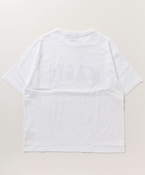 MAGIC NUMBER（マジック ナンバー）の「【MAGIC NUMBER】ARCH LOGO S/S TEE-SHIRT（Tシャツ/カットソー・メンズ・ブルー/サンドベージュ/ホワイト/ブラック・LARGE/X-LARGE/MEDIUM）」の5枚目の写真