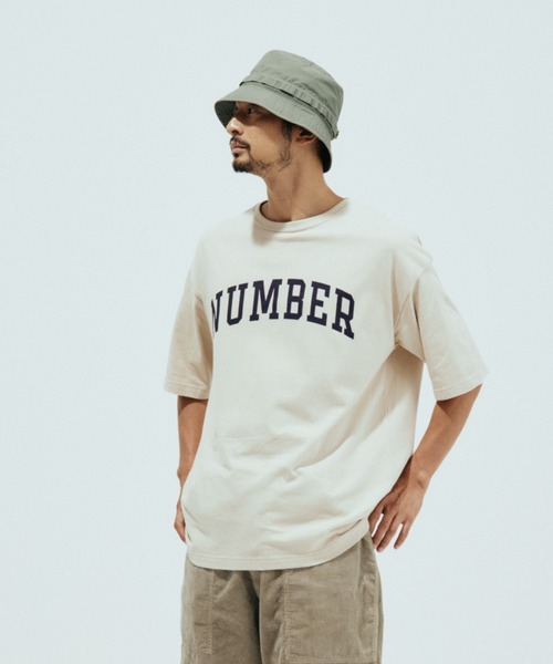 MAGIC NUMBER（マジック ナンバー）の「【MAGIC NUMBER】ARCH LOGO S/S TEE-SHIRT（Tシャツ/カットソー・メンズ・ブルー/サンドベージュ/ホワイト/ブラック・LARGE/X-LARGE/MEDIUM）」の21枚目の写真