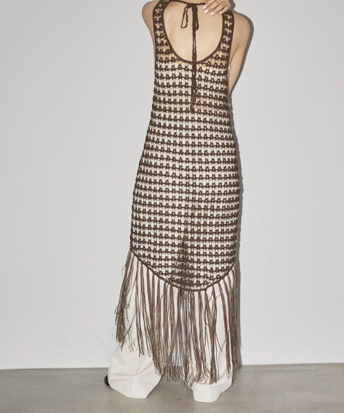 Todayful Tapeyarn Crochet Onepiece 新品 TODAYFUL（トゥデイフル）の「TODAYFUL Tapeyarn Crochet