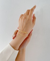 iso | ダブルラインバングル(バングル/リストバンド)