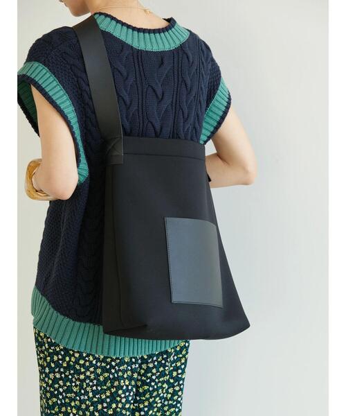 AMERICAN HOLIC（アメリカンホリック）の「ネオプレーンビッグショルダーバッグ（トートバッグ・レディース・ブラック・FREE）」の8枚目の写真