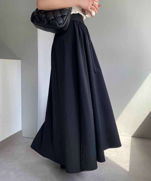 CAPRICIEUX LE'MAGE（カプリシューレマージュ）の「ワイドベルトフレアスカート（スカート・レディース・ブラック/イエロー/ホワイト・36/38）」の14枚目の写真