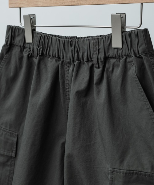 WYM LIDNM（ウィム バイ リドム）の「EASY CARGO SHORTS（その他パンツ・メンズ・チャコール/グレー系・S/M/L）」の20枚目の写真