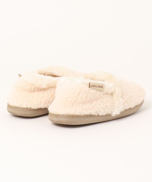 Minnetonka(ミネトンカ)の「MINNETONKA(ミネトンカ) /ファースリッパ DINA(スリッポン・レディース・クリーム/グレー/ネイビー・XL/L/M/S)」の7枚目の写真