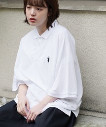 U.S. POLO ASSN. / ユーエスポロアッスン 別注 コラボ オーバーサイズ 半袖 ポロシャツ