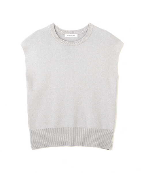 NATURAL BEAUTY BASIC（ナチュラルビューティーベーシック）の「◇ラメニットトップス（ニット/セーター・レディース・ベージュ/グレー/オレンジ・FREE）」の5枚目の写真