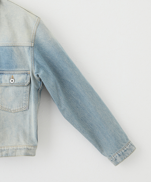 セール】【KENZO / ケンゾ―】STONE BLEACH DIRTY DENIM TRUCK（デニム