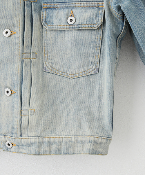 セール】【KENZO / ケンゾ―】STONE BLEACH DIRTY DENIM TRUCK（デニム