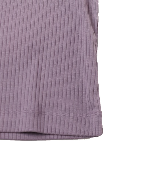 MEN'S BIGI（メンズビギ）の「ULTIMA針抜きフライスカットソー（Tシャツ/カットソー・メンズ・ホワイト/パープル/チャコールグレー・01/02/03）」の8枚目の写真