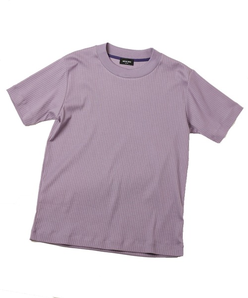 MEN'S BIGI（メンズビギ）の「ULTIMA針抜きフライスカットソー（Tシャツ/カットソー・メンズ・ホワイト/パープル/チャコールグレー・01/02/03）」の12枚目の写真