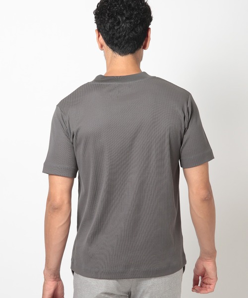 MEN'S BIGI（メンズビギ）の「ULTIMA針抜きフライスカットソー（Tシャツ/カットソー・メンズ・ホワイト/パープル/チャコールグレー・01/02/03）」の22枚目の写真