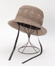 LBC | こま編みフラワーバケットハット(ハット)