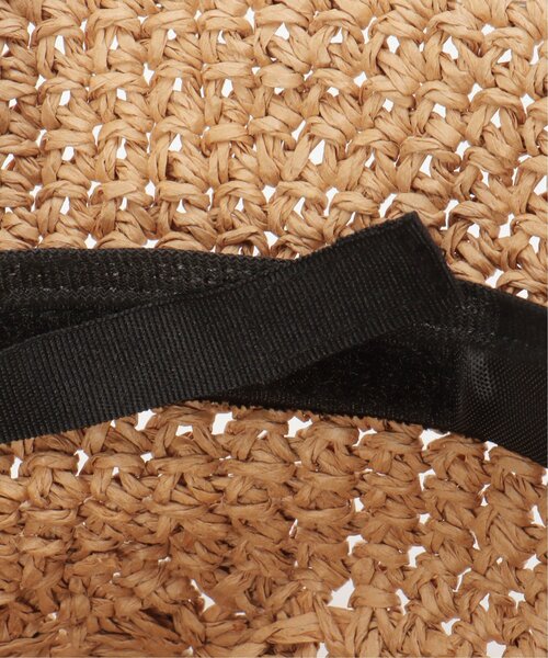 LBC（エルビーシー）の「こま編みフラワーバケットハット（ハット・レディース・キャメル/グレー・FREE）」の16枚目の写真