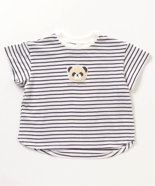 apres les cours(アプレレクール)の「【カラバリ豊富12色展開】バラエティモチーフTシャツ(Tシャツ/カットソー・キッズ・ネイビー/レッド/アイボリー/ミント/オレンジ/レインボー/ドット/ラベンダー/サックスブルー/イエロー/ローズ/その他2・100/110/120/140/80/90/130)」の20枚目の写真