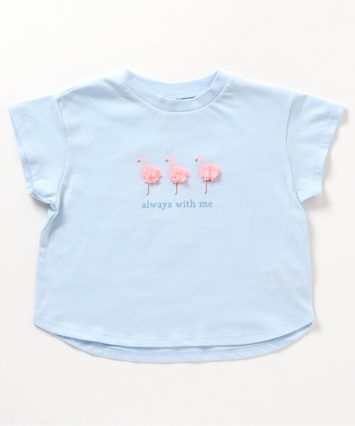 apres les cours(アプレレクール)の「【カラバリ豊富12色展開】バラエティモチーフTシャツ(Tシャツ/カットソー・キッズ・ネイビー/レッド/アイボリー/ミント/オレンジ/レインボー/ドット/ラベンダー/サックスブルー/イエロー/ローズ/その他2・100/110/120/140/80/90/130)」の22枚目の写真