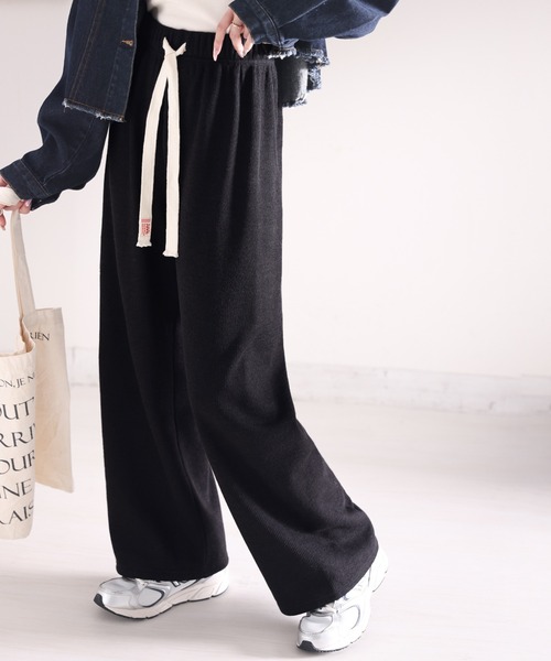 Java（ジャバ）の「《Javaジャバコラボ》リラクシーなのにスタイリッシュ！ 裏起毛ワイドパンツ（その他パンツ・レディース・モカ/ブラック/ベージュ・X-LARGE/SMALL/LARGE/MEDIUM）」の14枚目の写真