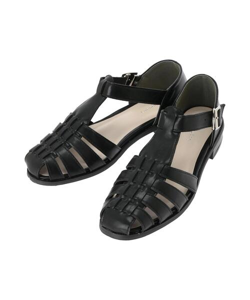 Lugnoncure(ルノンキュール)の「グルカサンダル(サンダル・レディース・ブラック/ゴールド/オフホワイト・MEDIUM/LARGE)」の10枚目の写真