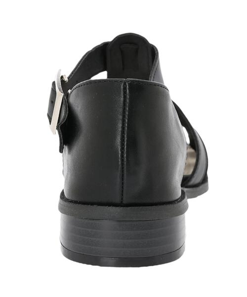 Lugnoncure(ルノンキュール)の「グルカサンダル(サンダル・レディース・ブラック/ゴールド/オフホワイト・MEDIUM/LARGE)」の11枚目の写真