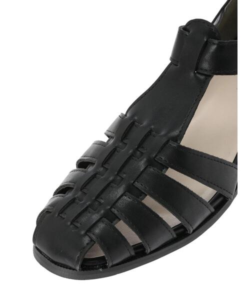 Lugnoncure(ルノンキュール)の「グルカサンダル(サンダル・レディース・ブラック/ゴールド/オフホワイト・MEDIUM/LARGE)」の13枚目の写真