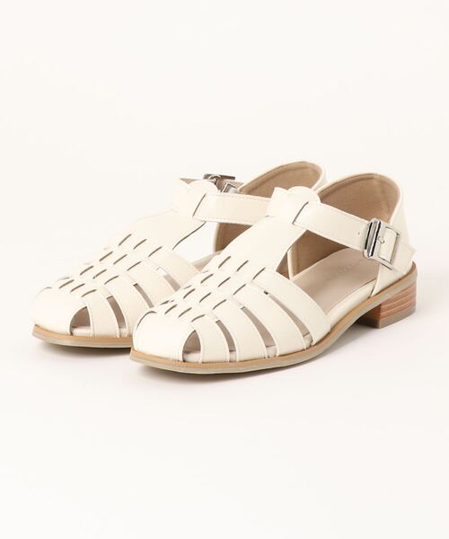 Lugnoncure(ルノンキュール)の「グルカサンダル(サンダル・レディース・ブラック/ゴールド/オフホワイト・MEDIUM/LARGE)」の6枚目の写真