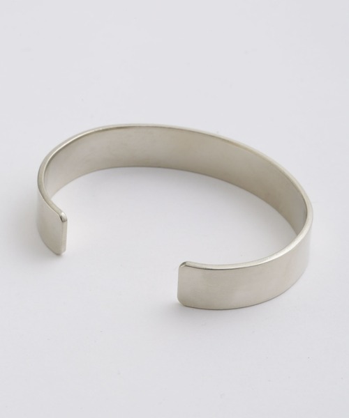 NANO universe（ナノユニバース）の「LB.03/｢NU jewelry｣ジャーマンシルバーナローバングル（バングル/リストバンド・メンズ・シルバー・FREE）」の3枚目の写真