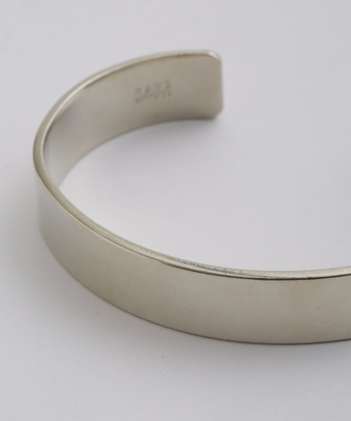 NANO universe（ナノユニバース）の「LB.03/｢NU jewelry｣ジャーマンシルバーナローバングル（バングル/リストバンド・メンズ・シルバー・FREE）」の4枚目の写真