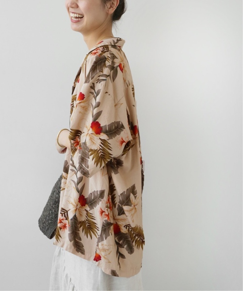 TWO PALMS（トゥーパームス）の「《追加》【TWO PALMS / トゥーパームス】アロハシャツ（シャツ/ブラウス・レディース・ベージュ/オレンジ/ブルー・FREE）」の20枚目の写真