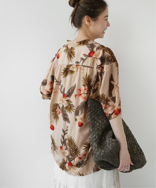 TWO PALMS（トゥーパームス）の「《追加》【TWO PALMS / トゥーパームス】アロハシャツ（シャツ/ブラウス・レディース・ベージュ/オレンジ/ブルー・FREE）」の21枚目の写真