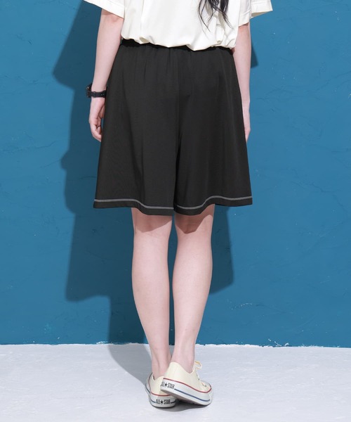 osharewalker（オシャレウォーカー）の「【廃盤】『ハーフパンツ』（ラッシュガード・レディース・ブラック/ベージュ/モカ・1/2）」の5枚目の写真