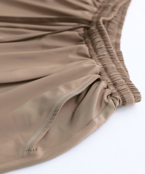 osharewalker（オシャレウォーカー）の「【廃盤】『ハーフパンツ』（ラッシュガード・レディース・ブラック/ベージュ/モカ・1/2）」の20枚目の写真