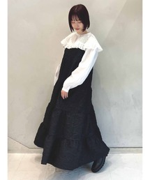 merry jenny | rumpleティアードキャミワンピース(ワンピース)