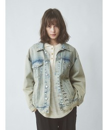 PRIVEVE/プリヴェヴェ/PRIVEVE×SOMETHING DENIM JACKET Priveve 