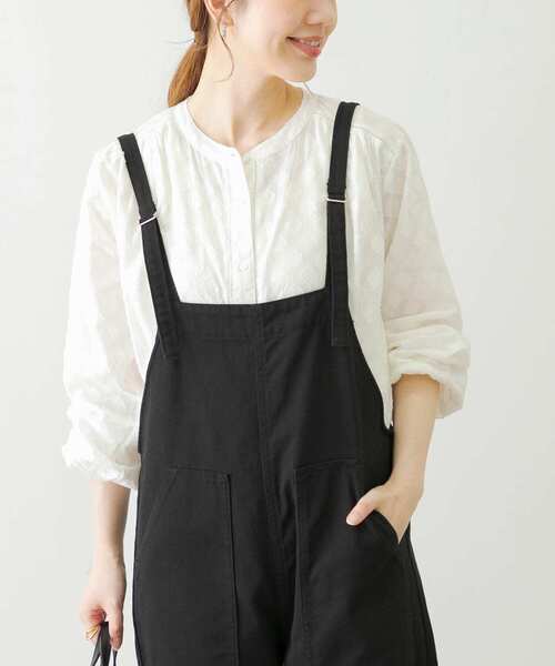 URBAN RESEARCH Sonny Label(アーバンリサーチサニーレーベル)の「ドビーエアリーコットンギャザーブラウス(シャツ/ブラウス・レディース・ブラック/オフホワイト/ブルー系その他・FREE)」の17枚目の写真