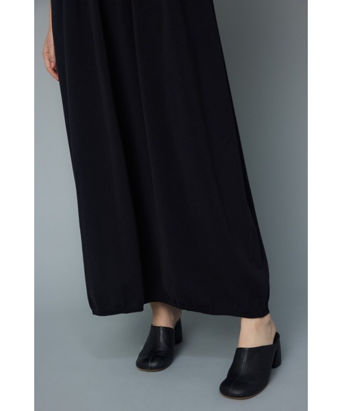 HeRIN.CYE(ヘリンドットサイ)の「Knit balloon dress (ニット バルーン ドレス)(ワンピース・レディース・ライトグレー/ブラック/ピンク・FREE)」の5枚目の写真