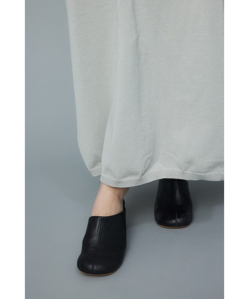 HeRIN.CYE(ヘリンドットサイ)の「Knit balloon dress (ニット バルーン ドレス)(ワンピース・レディース・ライトグレー/ブラック/ピンク・FREE)」の9枚目の写真