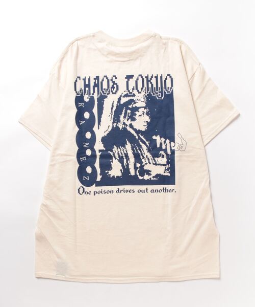 KaneZ（ケインズ）の「KaneZ/ケインズ/O.P.D.O.P TEE（Tシャツ/カットソー・メンズ・グリーン/ナチュラル・F）」の2枚目の写真