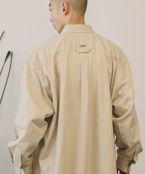 PARROTT CANVAS(パロットキャンバス)の「PARROTT CANVAS/パロットキャンバス PCM BUTTON DOWN SHIRT-TWILL ボタンダウンシャツ(シャツ/ブラウス・レディース・ベージュ・M)」の13枚目の写真