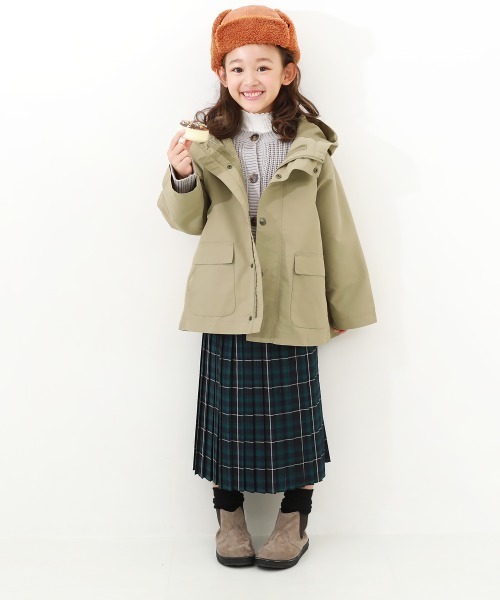 devirock（デビロック）の「洗える 3WAYマウンテンパーカー（マウンテンパーカー・キッズ・スミクロ/ベージュ系1・110cm/120cm/100cm/150cm/130cm/160cm/140cm）」の7枚目の写真