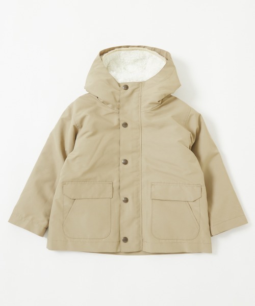 devirock（デビロック）の「洗える 3WAYマウンテンパーカー（マウンテンパーカー・キッズ・スミクロ/ベージュ系1・110cm/120cm/100cm/150cm/130cm/160cm/140cm）」の12枚目の写真