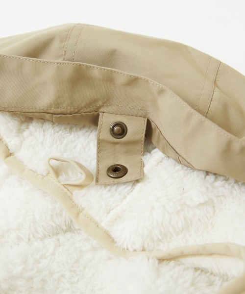 devirock（デビロック）の「洗える 3WAYマウンテンパーカー（マウンテンパーカー・キッズ・スミクロ/ベージュ系1・110cm/120cm/100cm/150cm/130cm/160cm/140cm）」の17枚目の写真