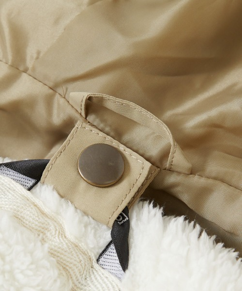 devirock（デビロック）の「洗える 3WAYマウンテンパーカー（マウンテンパーカー・キッズ・スミクロ/ベージュ系1・110cm/120cm/100cm/150cm/130cm/160cm/140cm）」の18枚目の写真