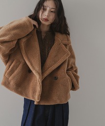 ユナイテッドアローズ　ボアコート36 テディベア TEDDY ボアコート / 自由区 | ファッション通販 【公式通販