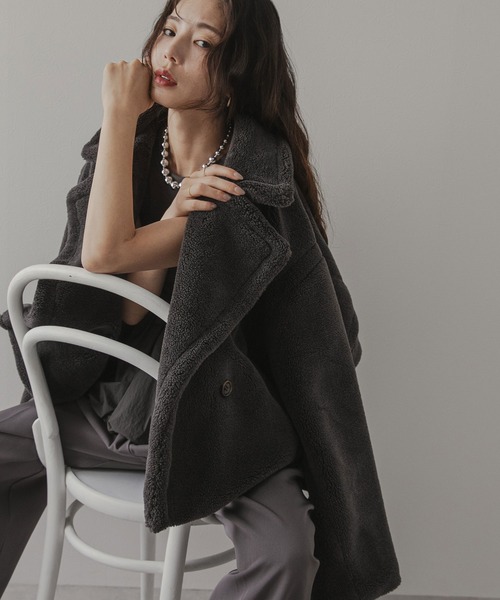 セール】テディベアショートコート（その他アウター）｜rectangle