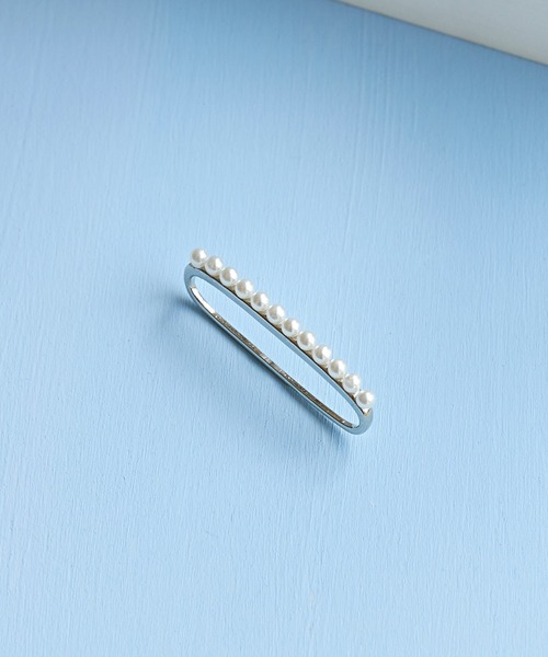 Phoebe(フィービィー)の「パールカートリッジイヤーカフ ゴールド(イヤーカフ・レディース・イエローゴールド/シルバー・FREE)」の12枚目の写真