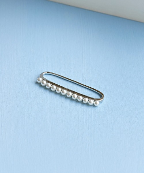 Phoebe(フィービィー)の「パールカートリッジイヤーカフ ゴールド(イヤーカフ・レディース・イエローゴールド/シルバー・FREE)」の13枚目の写真