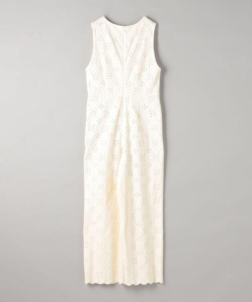 BEAUTY&YOUTH UNITED ARROWS（ビューティーアンドユースユナイテッドアローズ）の「コットンブレンドレース オールインワン（つなぎ/オールインワン・レディース・オフホワイト/その他9/ブラック・S/M）」の14枚目の写真