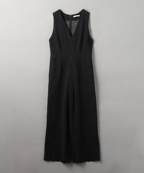 BEAUTY&YOUTH UNITED ARROWS（ビューティーアンドユースユナイテッドアローズ）の「コットンブレンドレース オールインワン（つなぎ/オールインワン・レディース・オフホワイト/その他9/ブラック・S/M）」の22枚目の写真